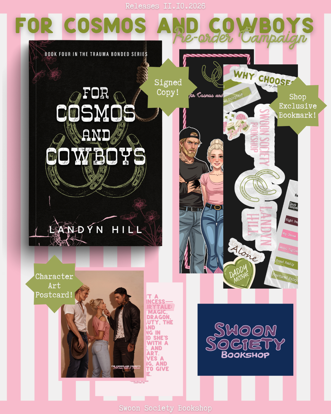 (PREORDER) For Cosmos and Cowboys